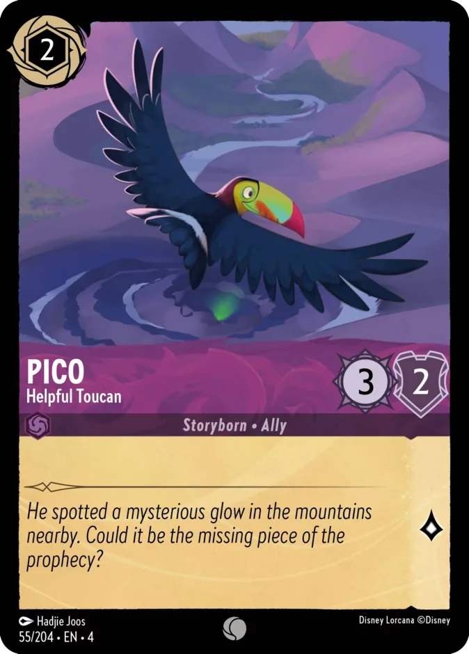 Pico #55 Ursula's Return Disney Lorcana card