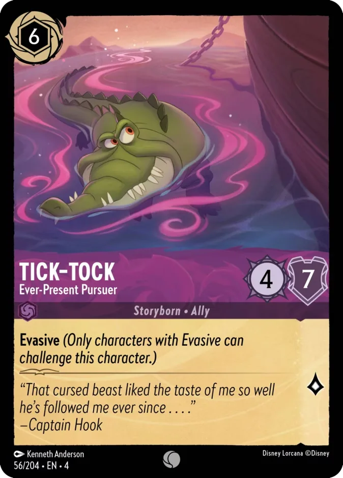 Tick-Tock #56 Ursula's Return Disney Lorcana card
