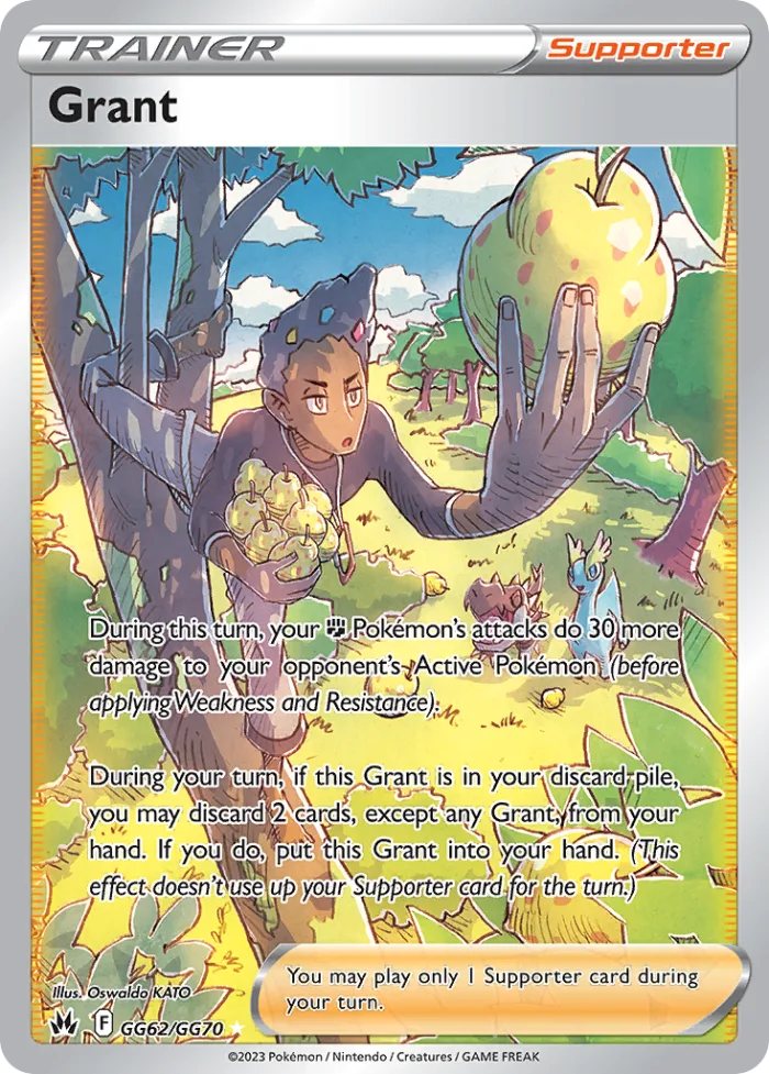 Grant #GG62 Crown Zenith Pokemon card