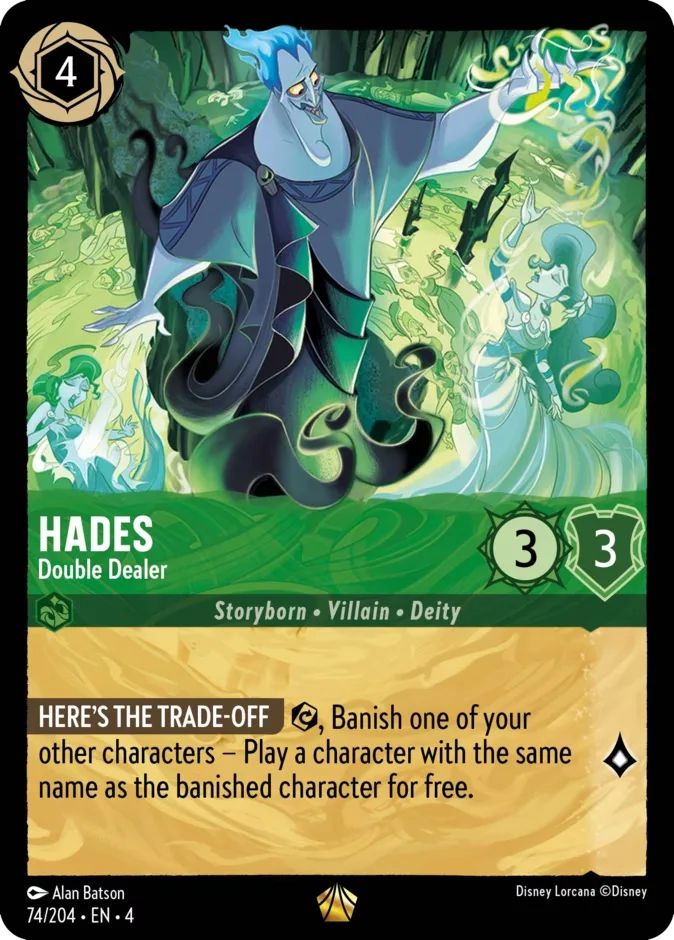 Hades #74 Ursula's Return Disney Lorcana card