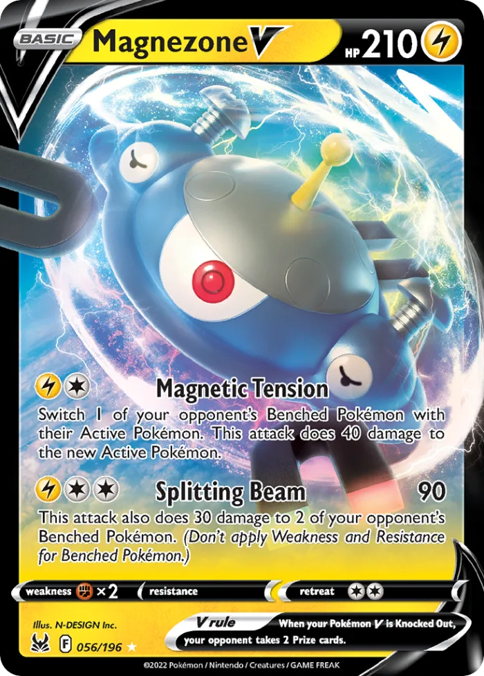 Magnezone V #56 Lost Origin Pokemon card
