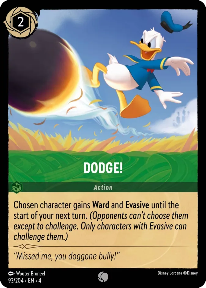 Dodge! #93 Ursula's Return Disney Lorcana card
