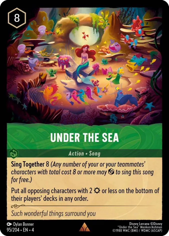 Under the Sea #95 Ursula's Return Disney Lorcana card