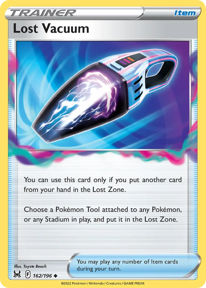 Lost Vacuum #162 Lost Origin Pokemon card