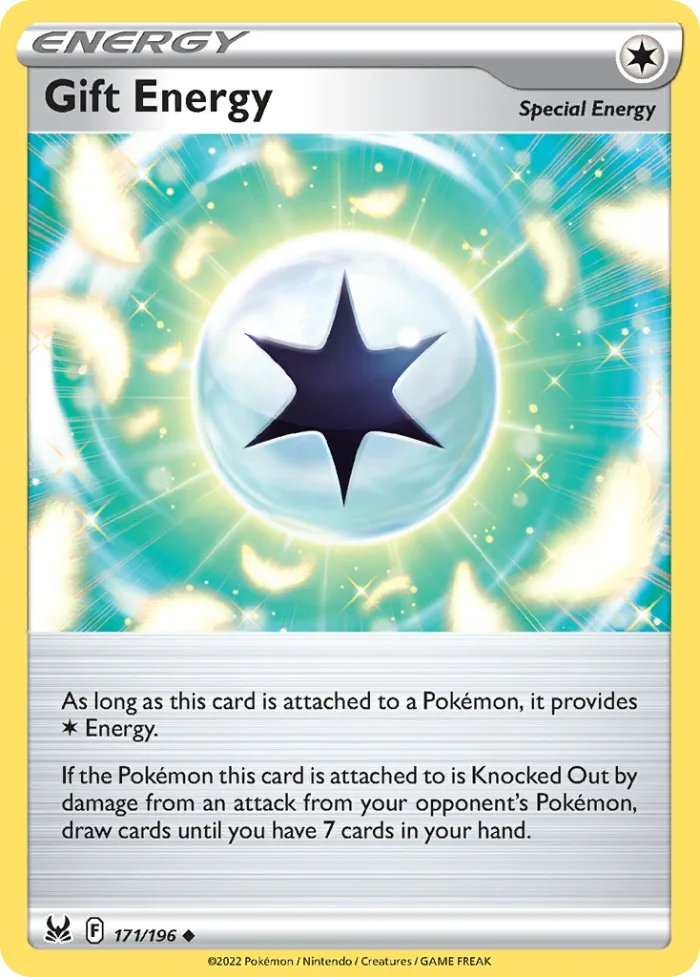 Gift Energy #171 Lost Origin Pokemon card