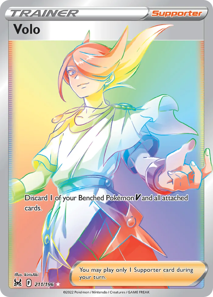 Volo #211 Lost Origin Pokemon card