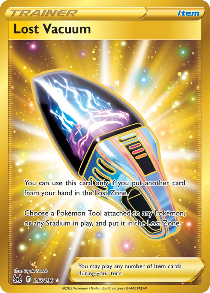 Lost Vacuum #217 Lost Origin Pokemon card