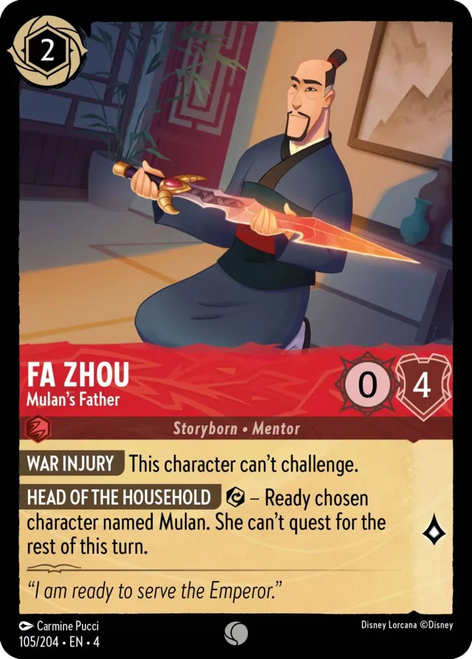 Fa Zhou #105 Ursula's Return Disney Lorcana card