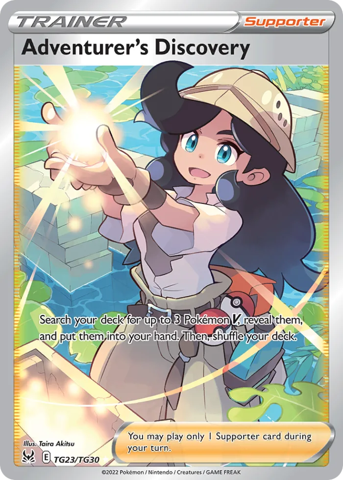 Adventurer's Discovery #TG23 Lost Origin Pokemon card