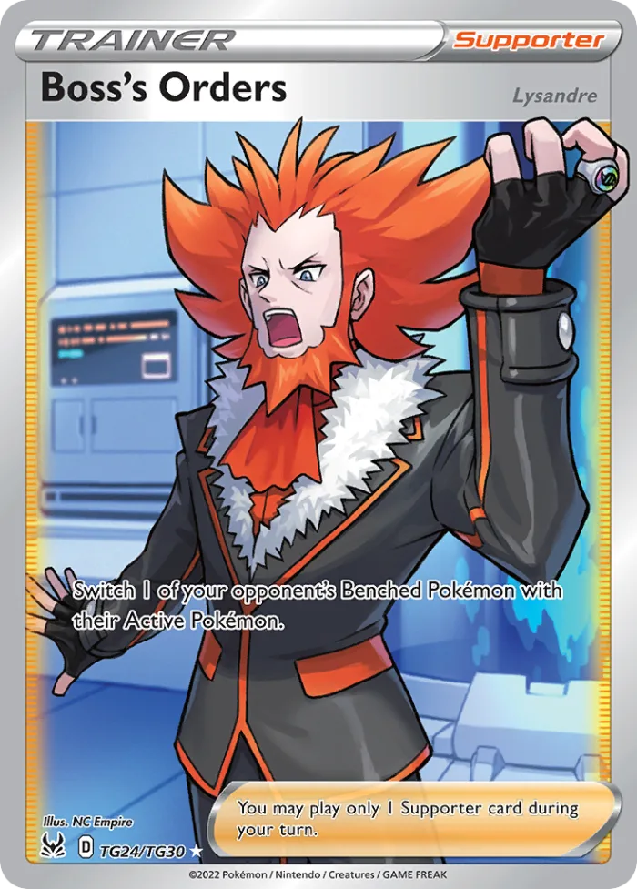 Boss's Orders #TG24 Lost Origin Pokemon card