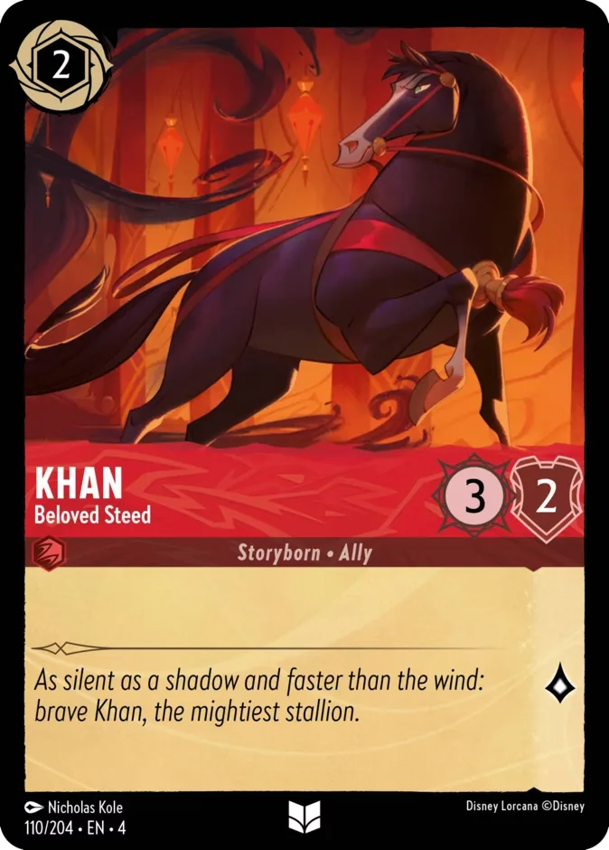 Khan #110 Ursula's Return Disney Lorcana card