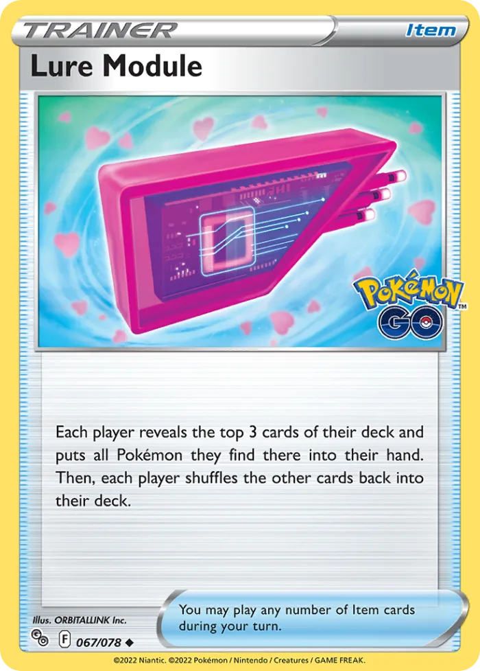 Lure Module #67 Pokémon GO Pokemon card