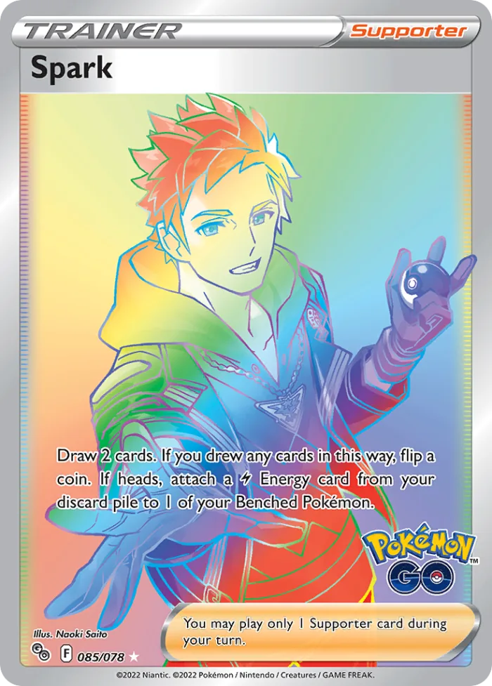 Spark #85 Pokémon GO Pokemon card