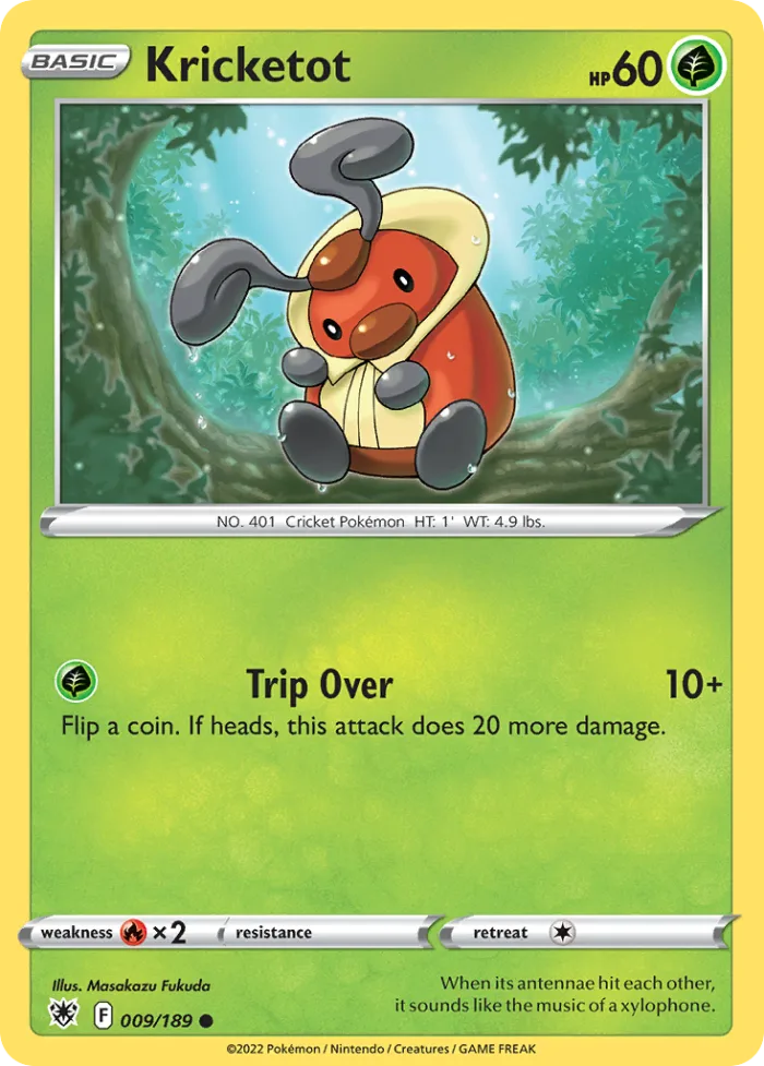 Kricketot #9 Astral Radiance Pokemon card