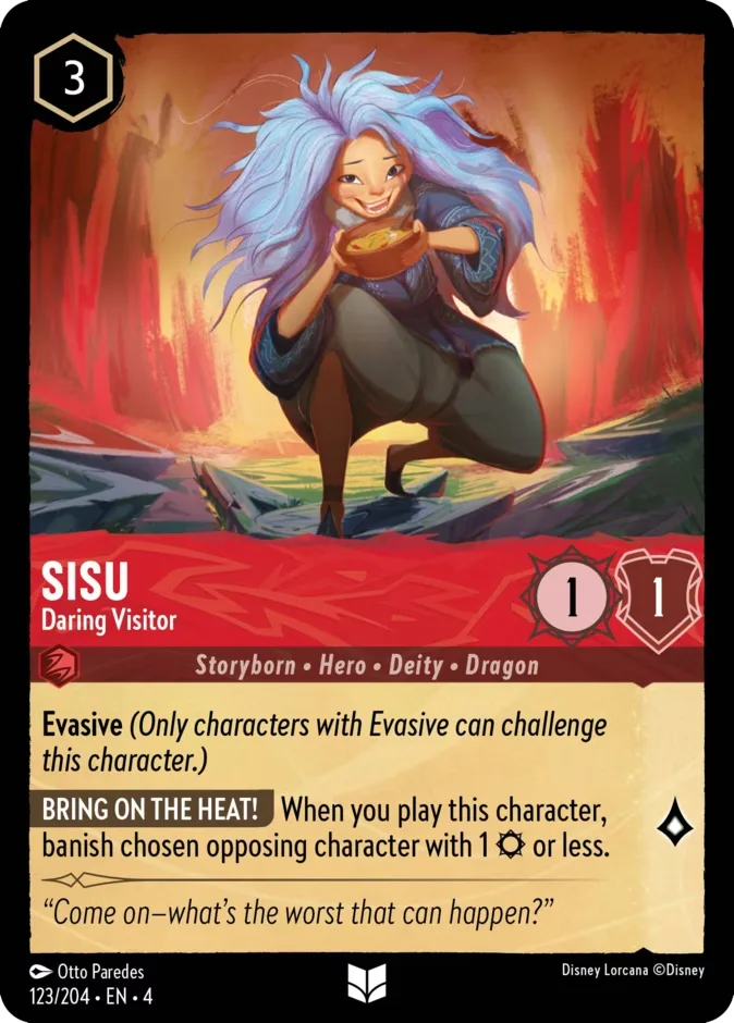 Sisu #123 Ursula's Return Disney Lorcana card