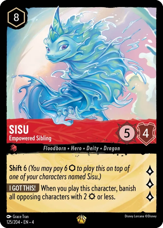 Sisu #125 Ursula's Return Disney Lorcana card