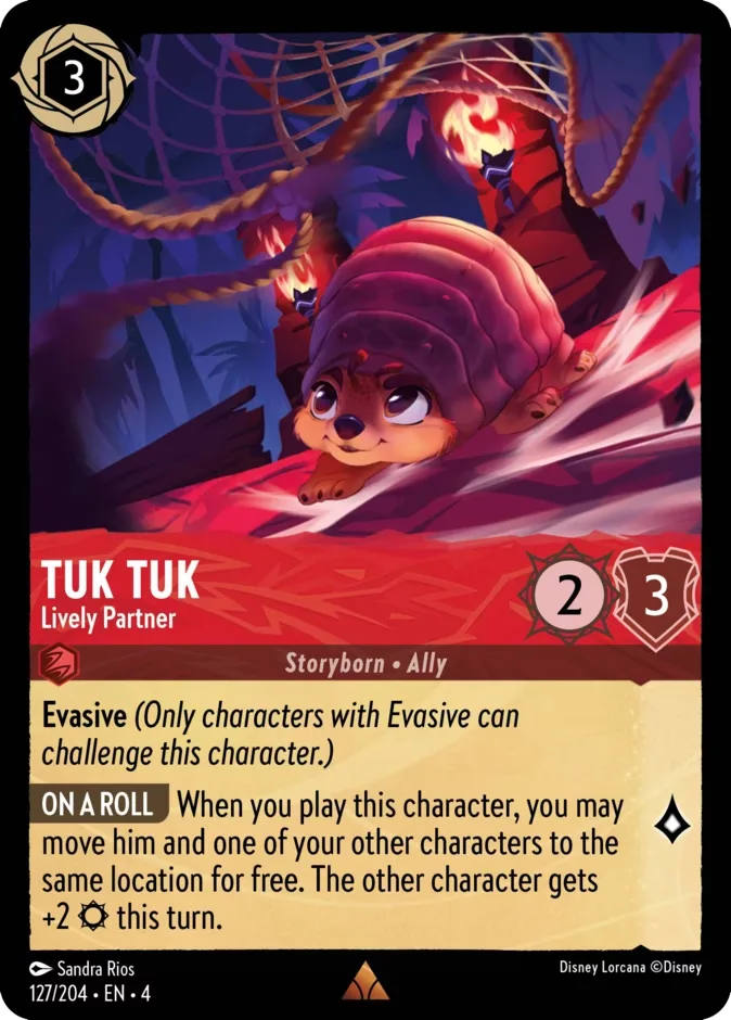 Tuk Tuk #127 Ursula's Return Disney Lorcana card