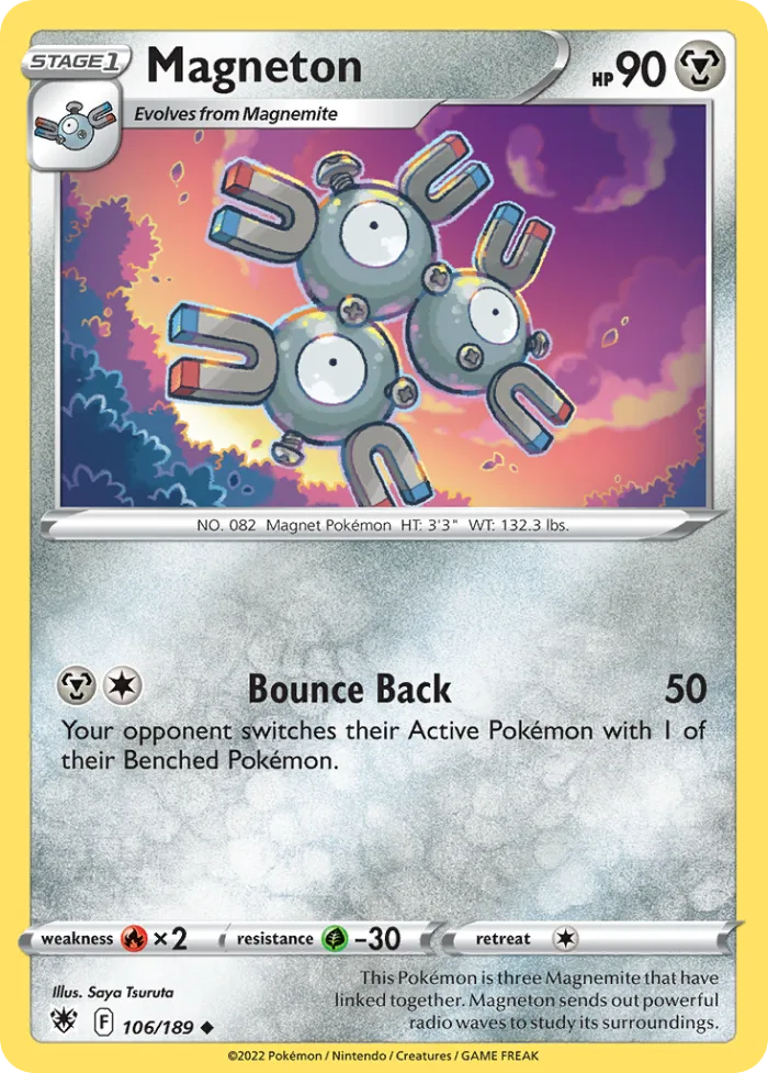Magneton #106 Astral Radiance Pokemon card