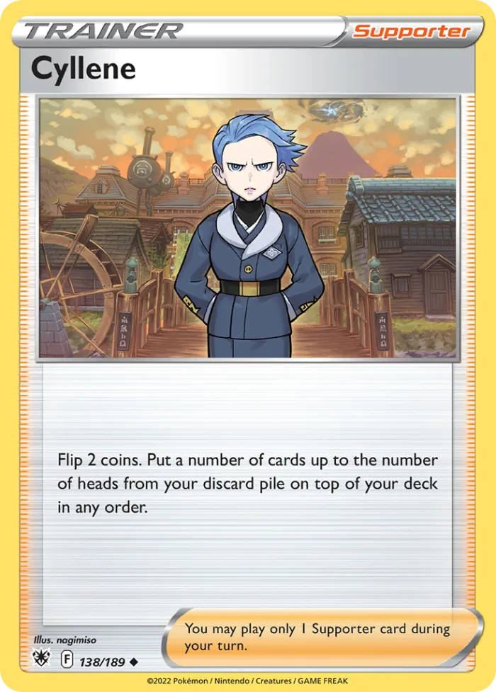 Cyllene #138 Astral Radiance Pokemon card