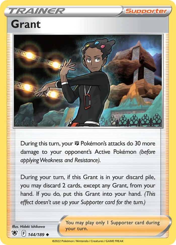 Grant #144 Astral Radiance Pokemon card