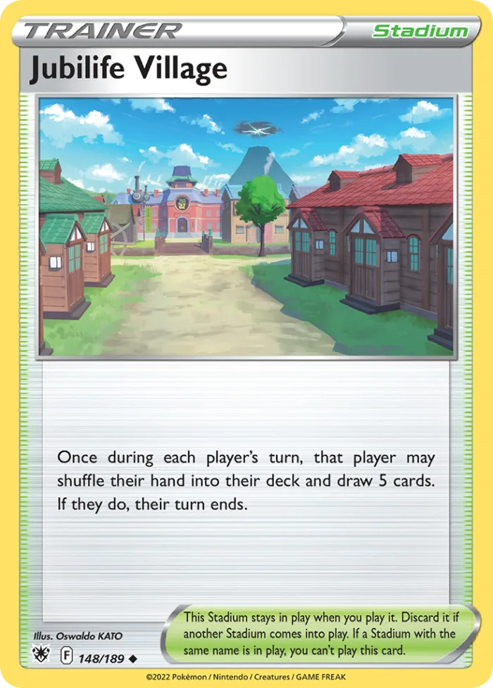 Jubilife Village #148 Astral Radiance Pokemon card