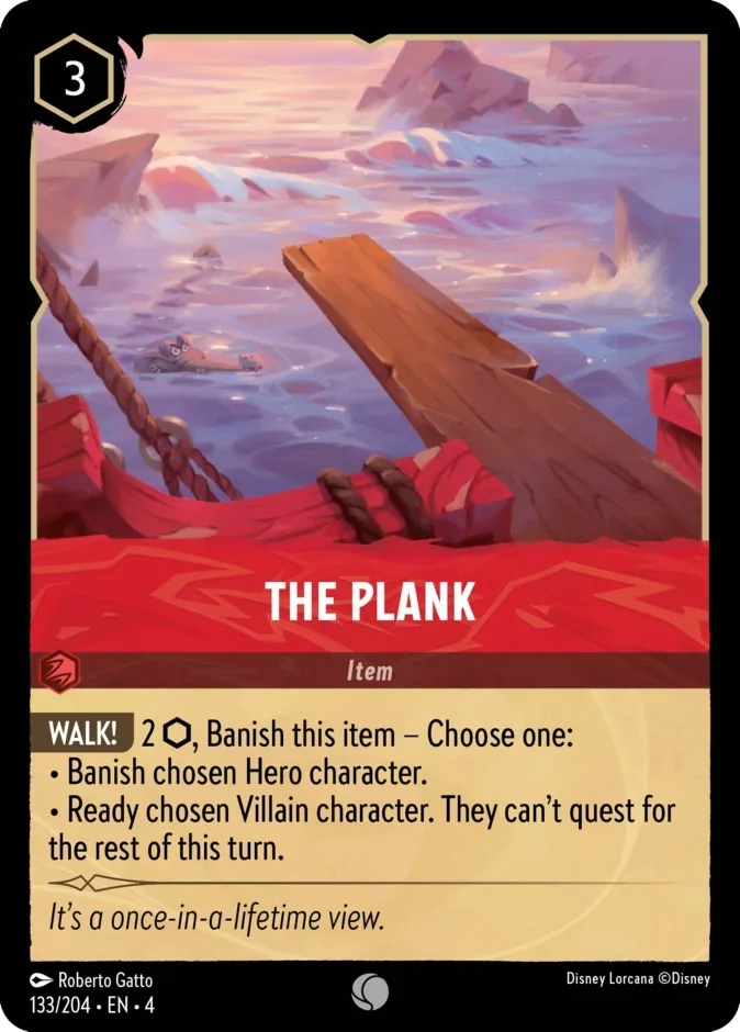 The Plank #133 Ursula's Return Disney Lorcana card
