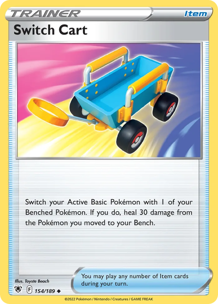 Switch Cart #154 Astral Radiance Pokemon card