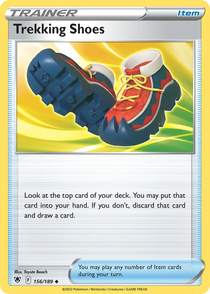 Trekking Shoes #156 Astral Radiance Pokemon card