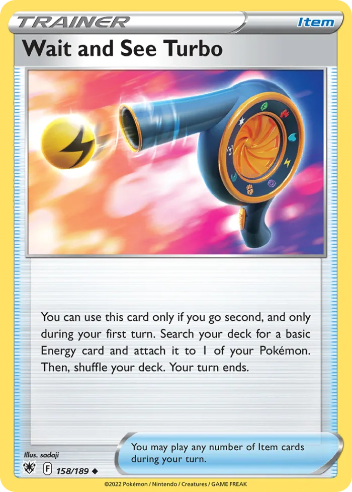 Wait and See Turbo #158 Astral Radiance Pokemon card