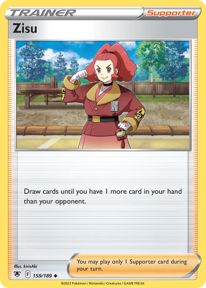 Zisu #159 Astral Radiance Pokemon card