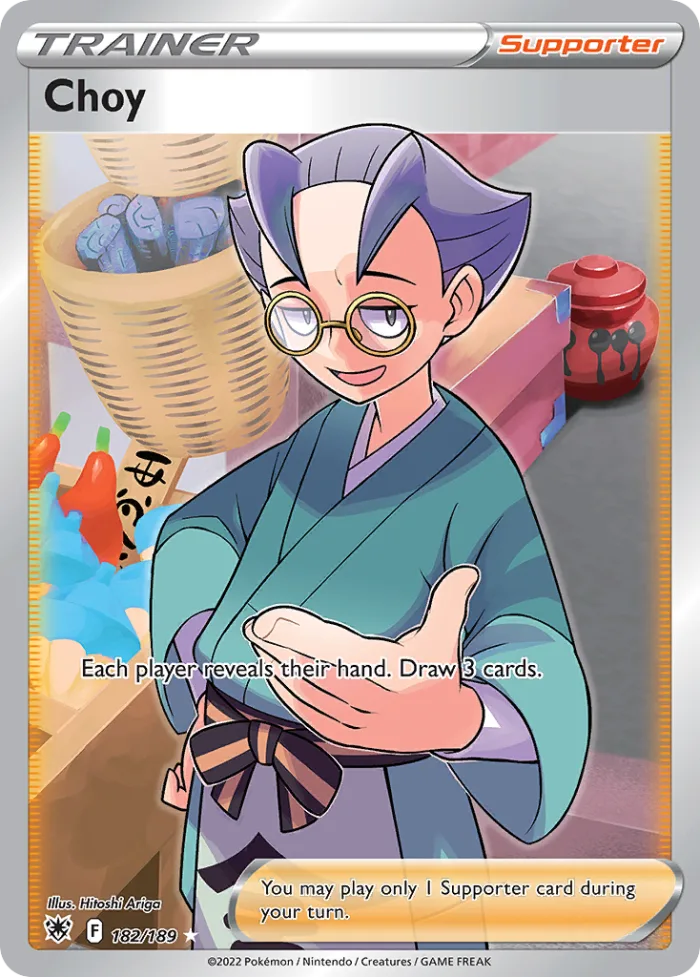 Choy #182 Astral Radiance Pokemon card