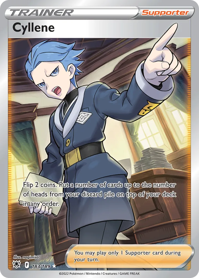 Cyllene #183 Astral Radiance Pokemon card