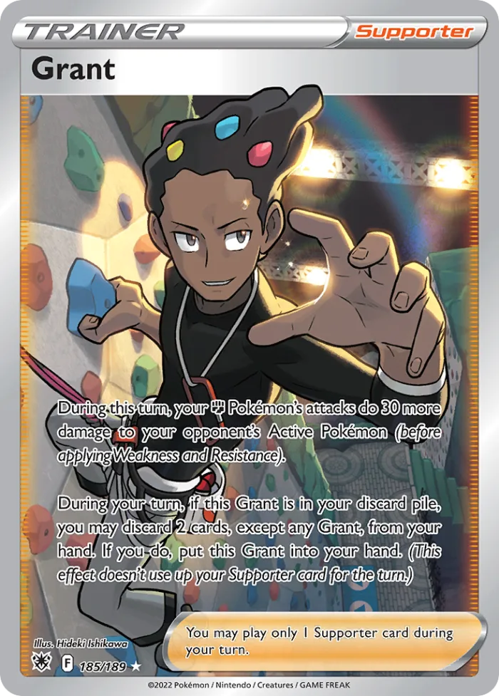 Grant #185 Astral Radiance Pokemon card