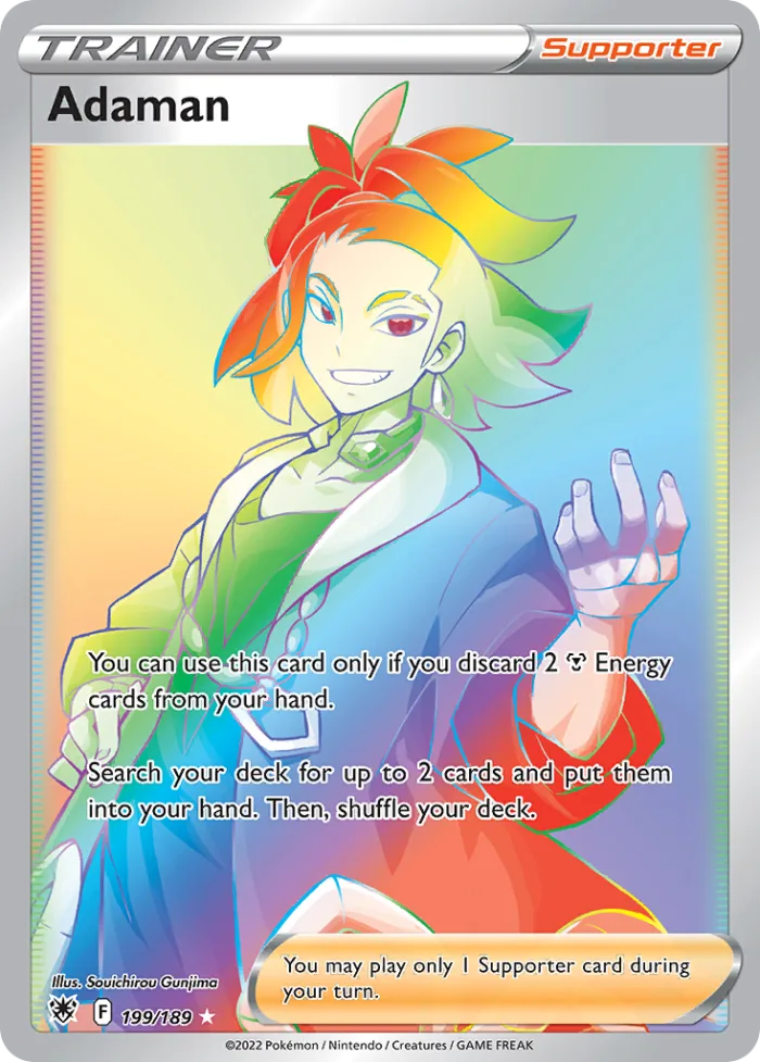 Adaman #199 Astral Radiance Pokemon card