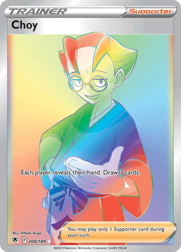 Choy #200 Astral Radiance Pokemon card