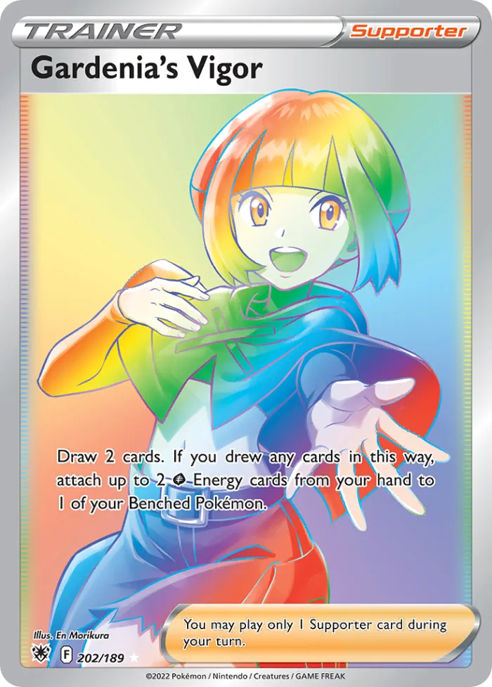 Gardenia's Vigor #202 Astral Radiance Pokemon card