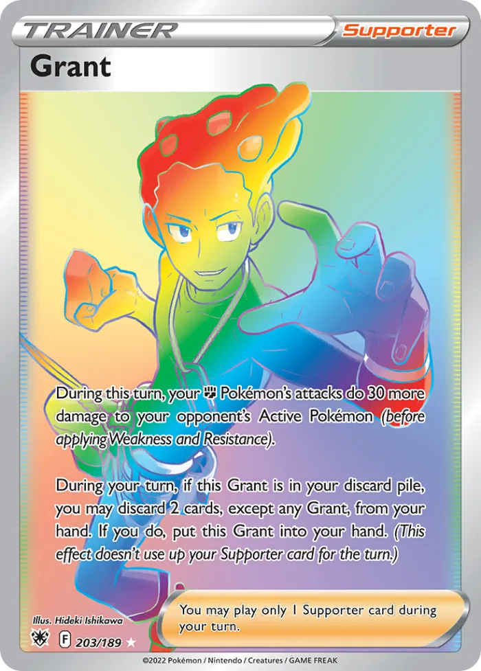 Grant #203 Astral Radiance Pokemon card