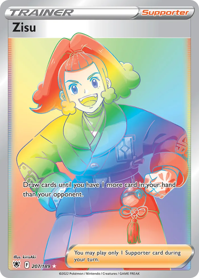 Zisu #207 Astral Radiance Pokemon card
