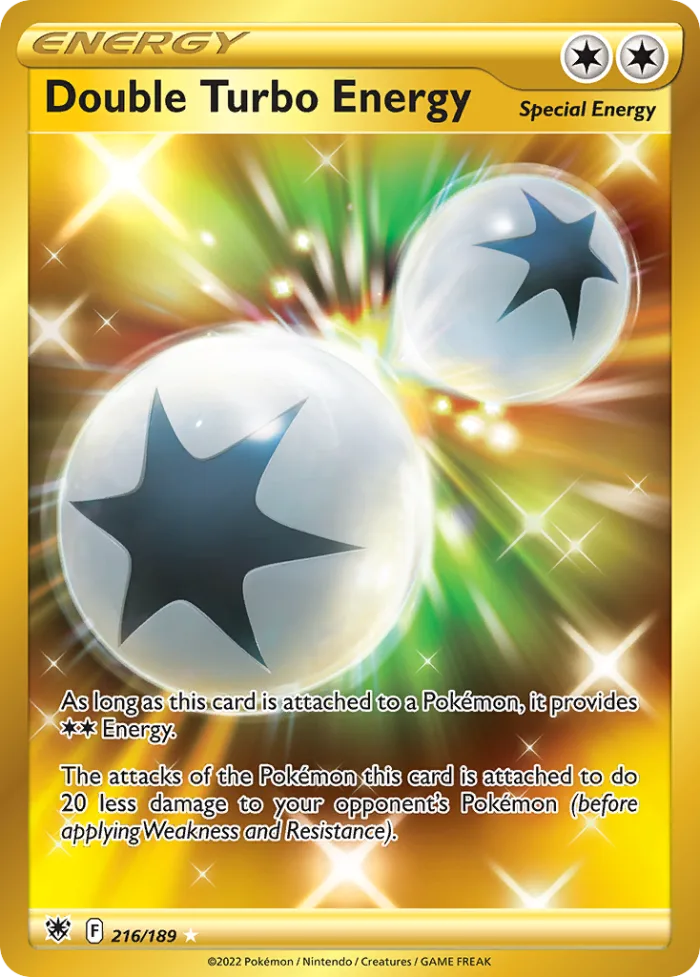 Double Turbo Energy #216 Astral Radiance Pokemon card