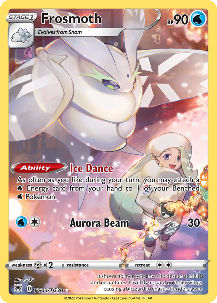 Frosmoth #TG04 Astral Radiance Pokemon card