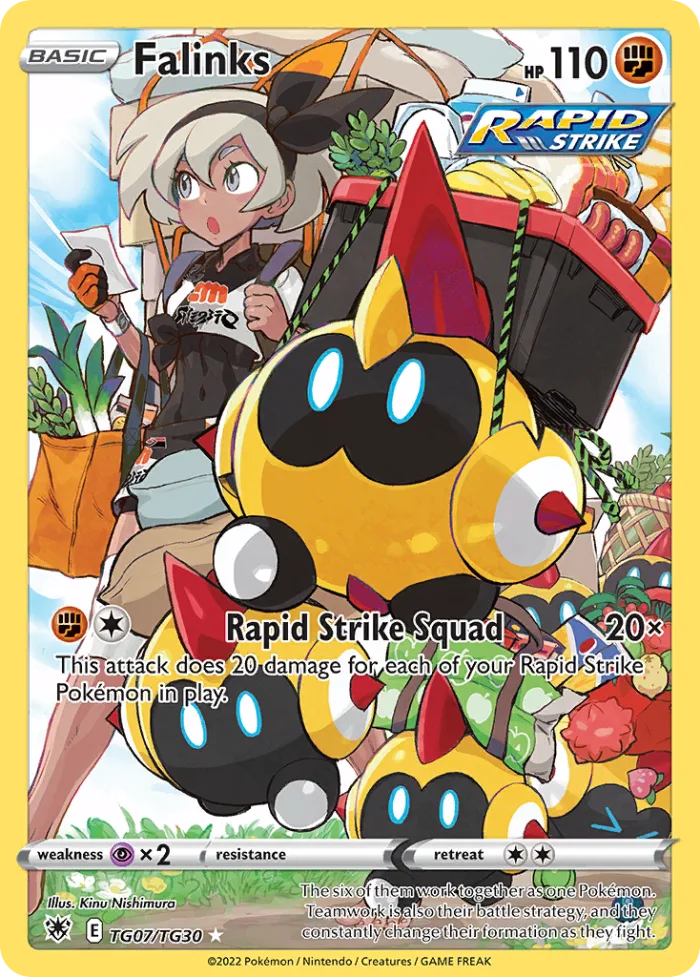Falinks #TG07 Astral Radiance Pokemon card