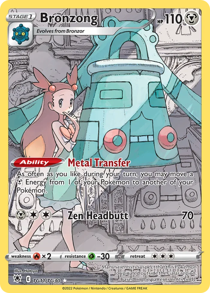 Bronzong #TG11 Astral Radiance Pokemon card