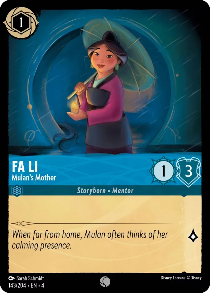 Fa Li #143 Ursula's Return Disney Lorcana card