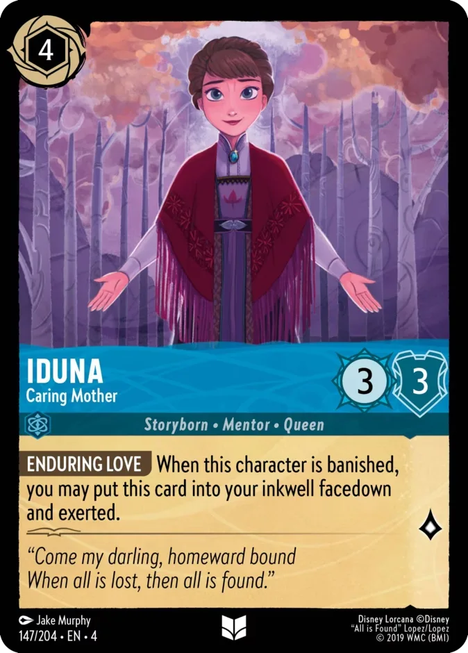Iduna #147 Ursula's Return Disney Lorcana card