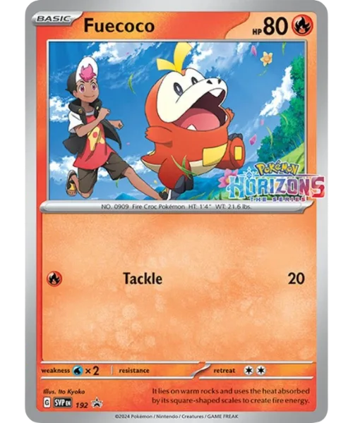 Fuecoco #SVP 192 SV Black Star Promos Pokemon card