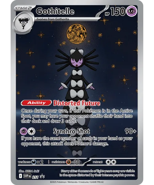 Gothitelle #SVP 211 SV Black Star Promos Pokemon card