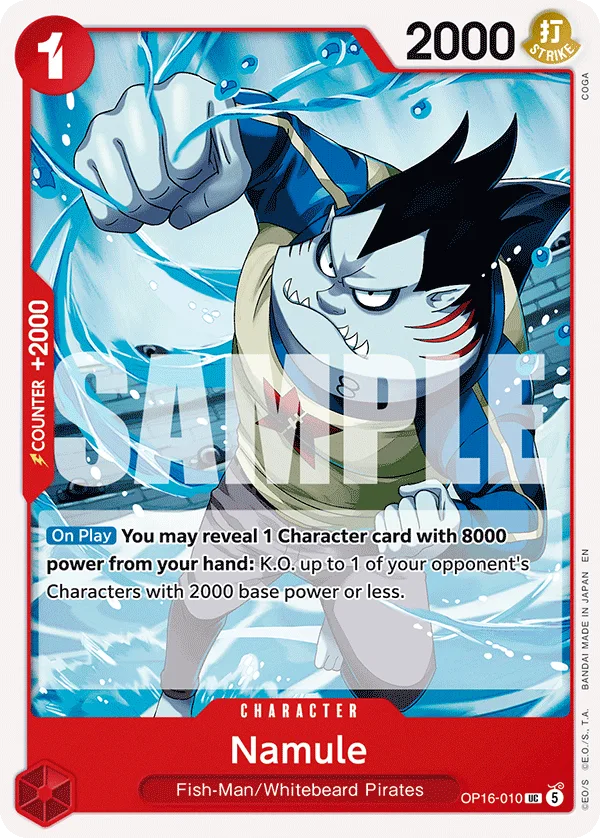 Namule #OP16-010 The Time of Battle One Piece card