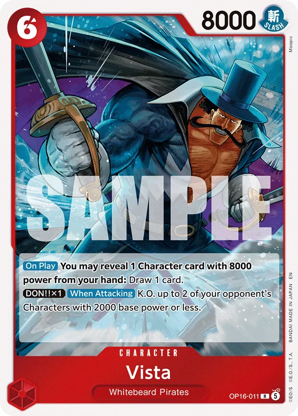 Vista #OP16-011 The Time of Battle One Piece card