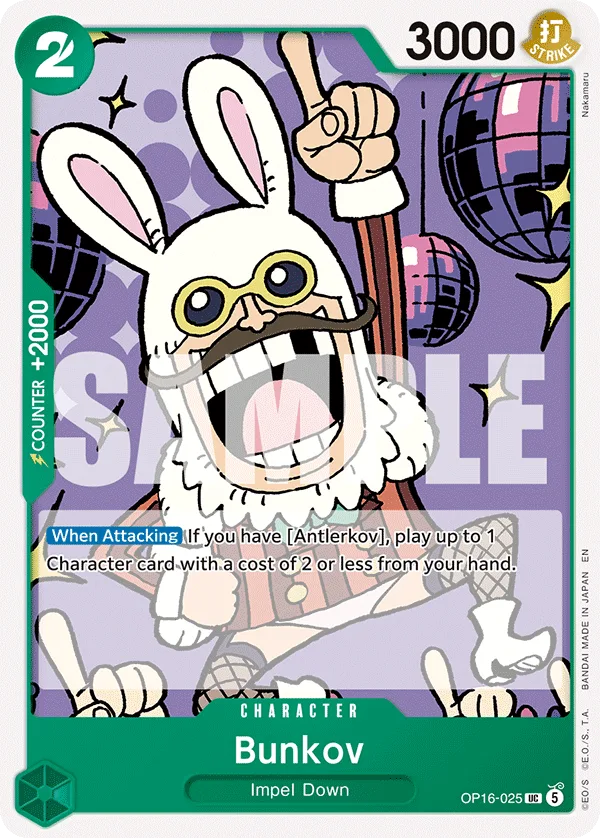 Bunkov #OP16-025 The Time of Battle One Piece card