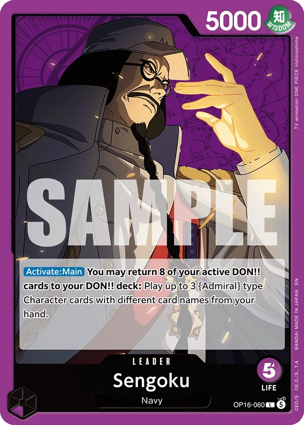 Sengoku #OP16-060 The Time of Battle One Piece card